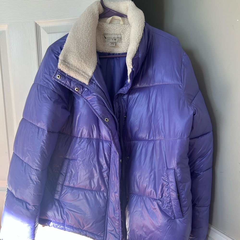 Koolaburra Women's Purple Puffer Jacket